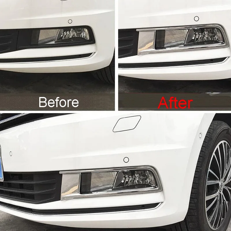 2 шт. автомобильный стиль сделай сам новинка нержавеющая сталь/ABS передний/задний