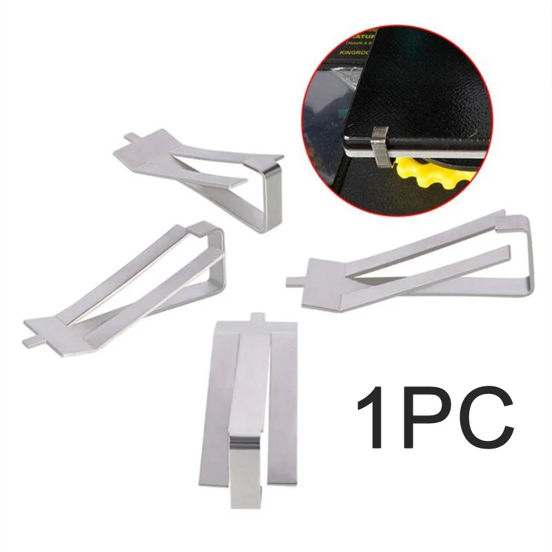 

1PC 3D Printer Build Platform Retainer Stainless Steel Glass Heat Bed Clip Clamp