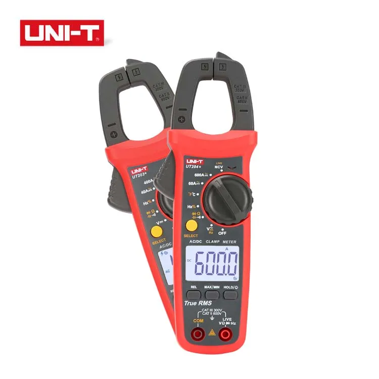 

Newest Uni-T UT204+ Digital Clamp Tester Clamp Meter Measure Voltage Current Resistance