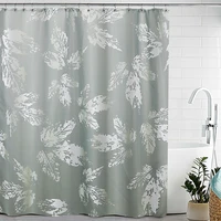 summer plant series waterproof shower curtain mildew proof bath curtain toilet bathroom curtains printing partition curtain
