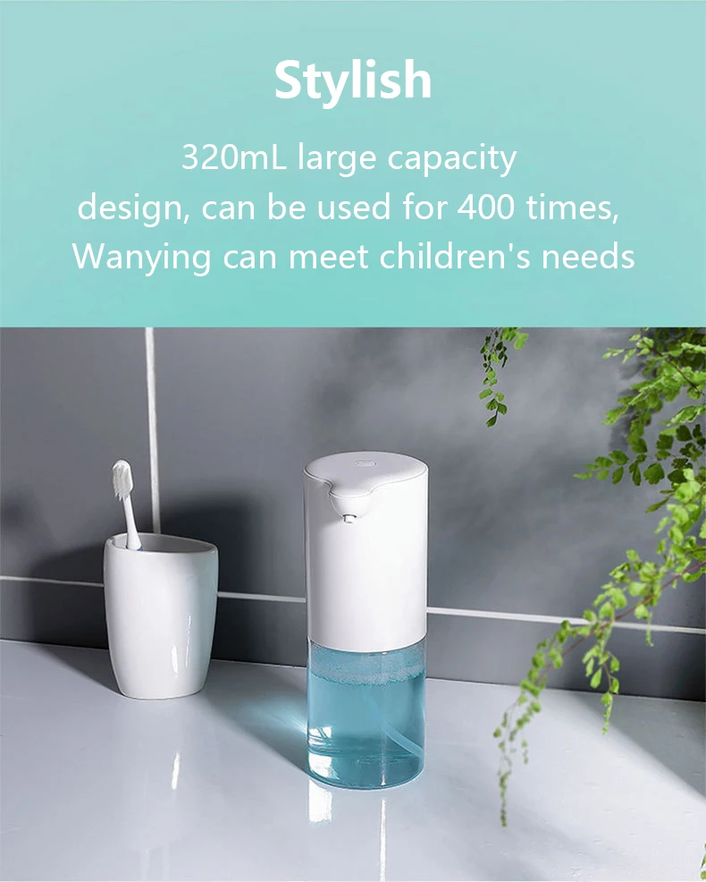 

Automatic Foam Soap Dispenser Infrared Sensing Foam Soap Dispenser Smart Touchless Induction Foam Dispenser For Kitchen Bathroom