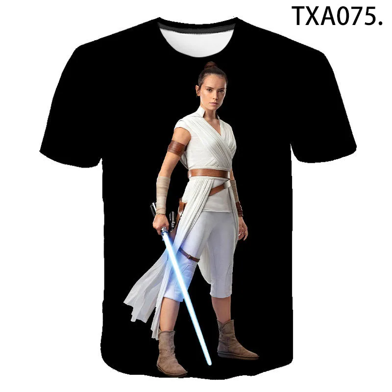 

Летняя 3D футболка для мужчин и женщин, модная уличная одежда с принтом из фильма «войн» для мальчиков и девочек, крутые Топы