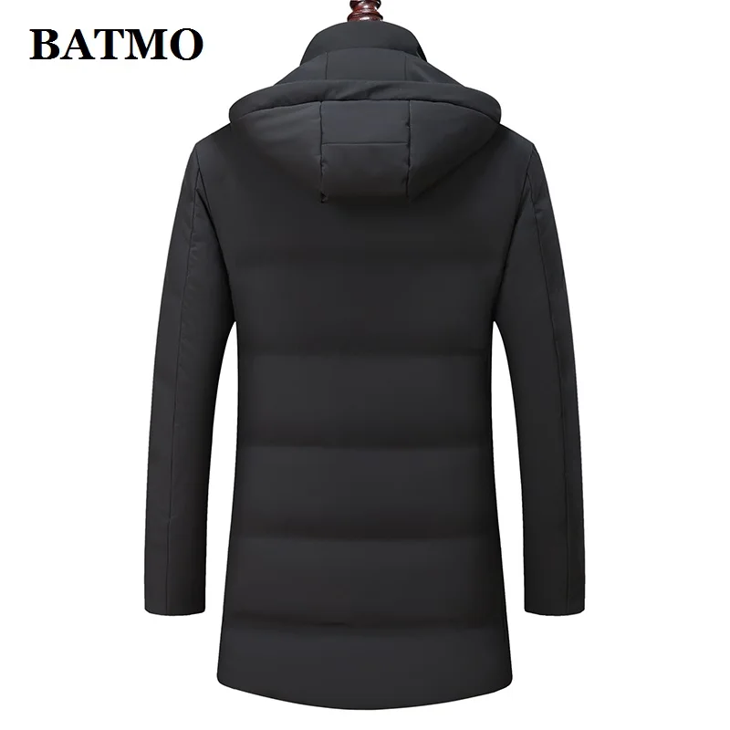 BATMO 2019 Новое поступление зимние высококачественные мужские куртки с капюшоном из