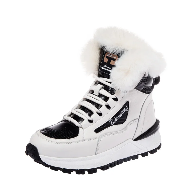 

Women boots 2021 new Fashion Waterproof Snow Boots For Winter Shoes Women Casual Thick bottom Ankle Botas Mujer Warm Winter Boot