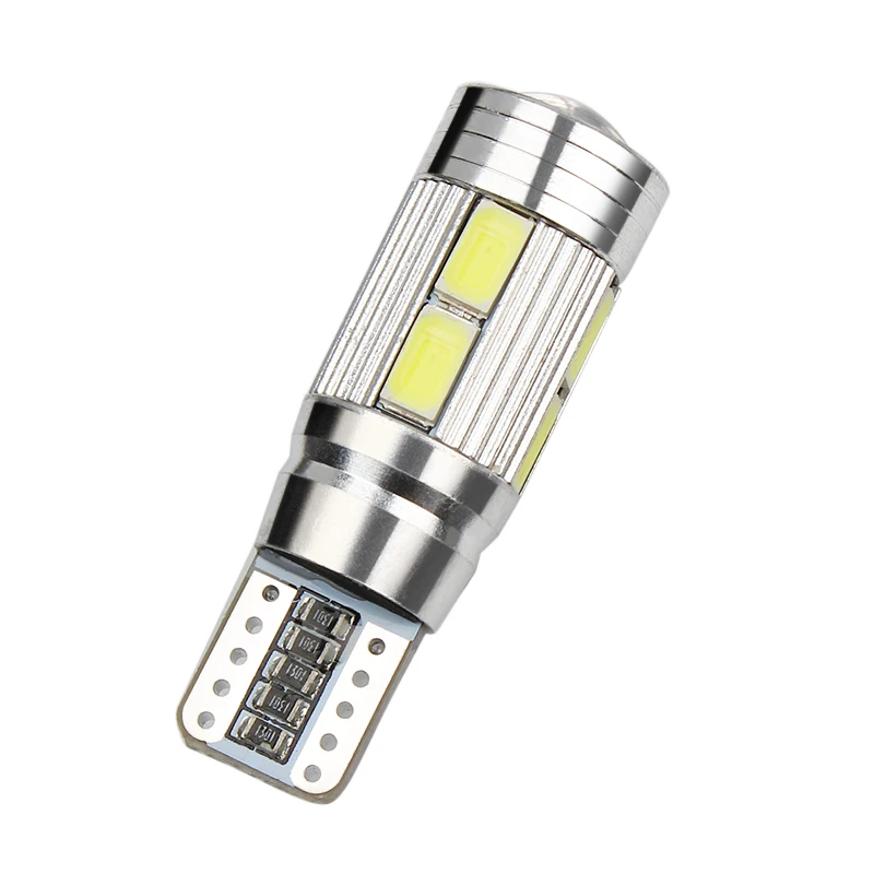 Светодиодный светильник-источник сигнала поворота для автомобиля s 5630 SMD 10 Светодиодный светильник CANBUS T 10 Универсальный Автомобильный Стайлинг стояночные тормозные лампы индикаторы