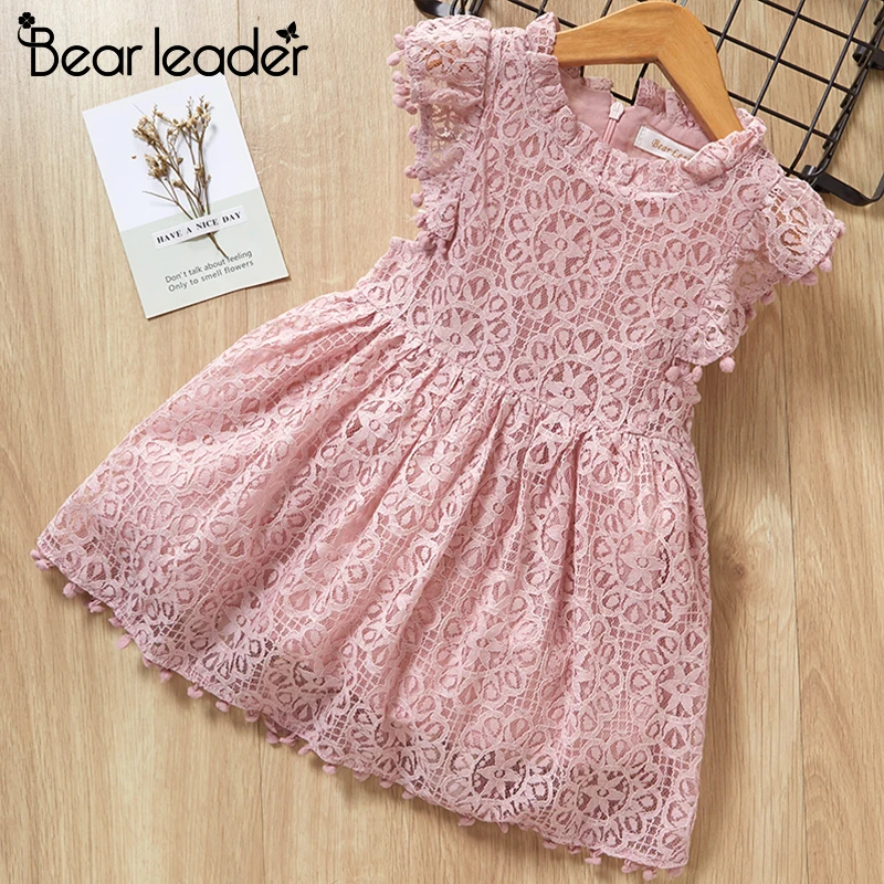 Платье для девочки Bear Leader детское платье без рукавов с круглым вырезом и