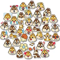 disney animation chip n dale stickers cute line stickers mobile phone cup luggage waterproof paste paper bag