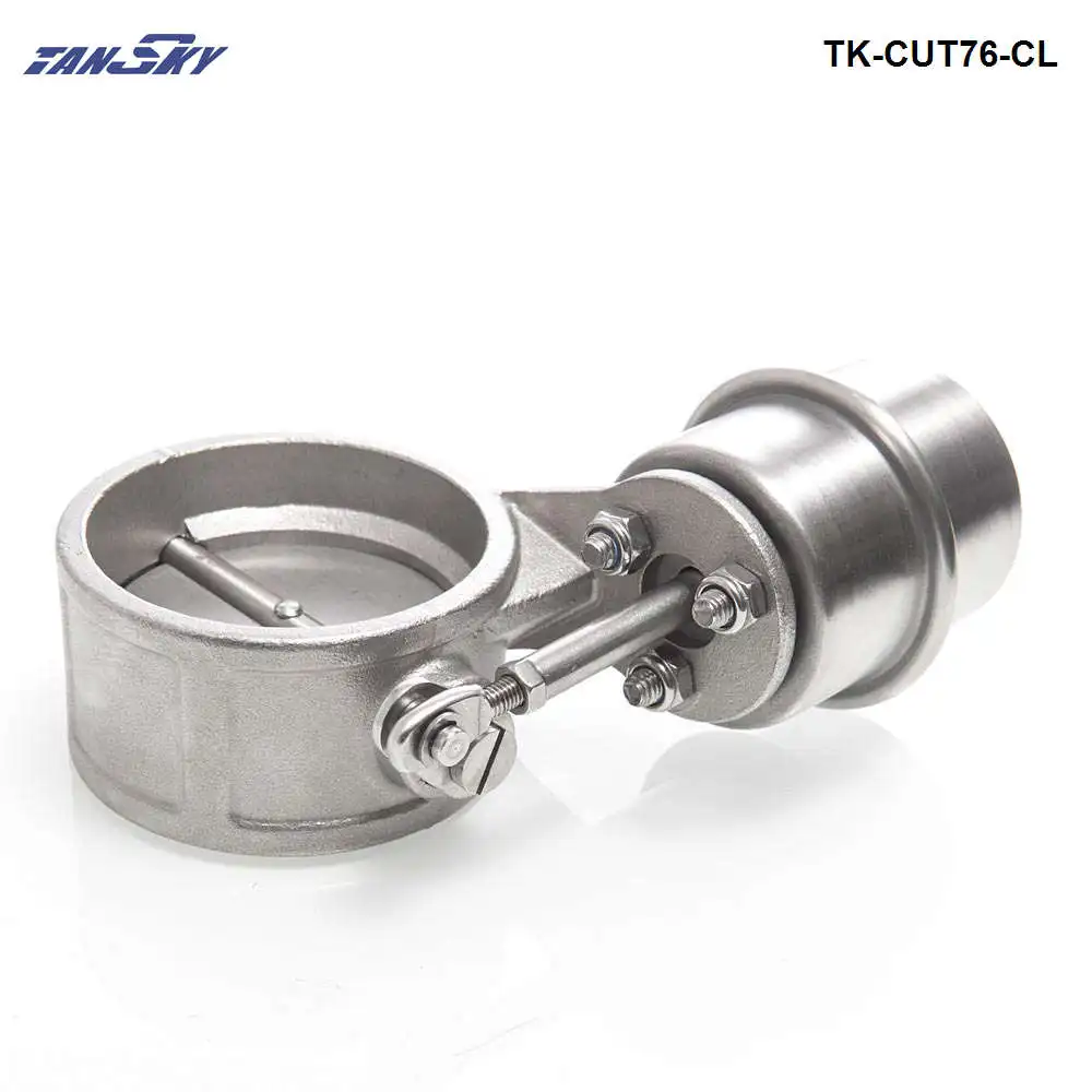 NEW Vacuum Activated Exhaust Cutout 3'' 76MM Close Style Pressure: about 1 BAR For Ford Focus 98-12 TK-CUT76-CL | Автомобили и