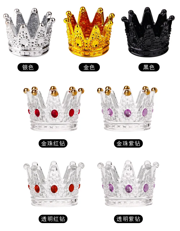 Многослойная Хрустальная пепельница в форме короны для сигарет Пепельница