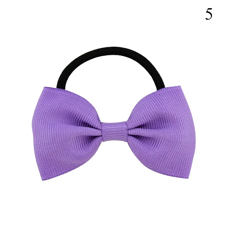 

Fashion Bowknot Scrunchies Hair Bows for Girls Hair Ties Gum For Kids Elastic Hair Band Children Rubber Band Hair Accessories