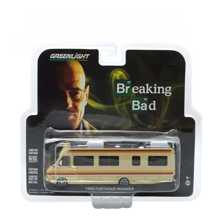 Новинка Greenlight 1/64 1986 Fleetwood Bounder голливудская серия Редкая коллекционная машина во