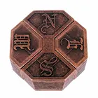 Классический металлический головоломка для мозга, головоломка для развития интеллекта, волшебный разум, головоломка для мозга, переключающаяся игра, обычная треугольная игрушка для взрослых и детей