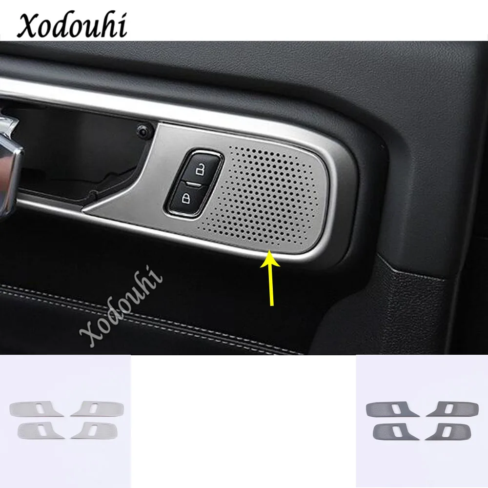 

Автомобильные палочки из нержавеющей стали для Ford Explorer U625, 2019, 2020, 2021, детектор внутренней двери, звуковой сигнал, кольцо, лампа, отделка капо...
