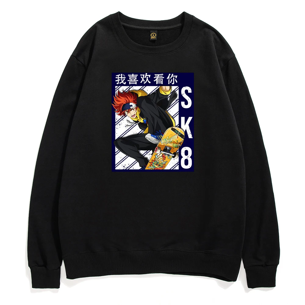 

Sk8 The Infinity Sweatshirts Men Manga Snow Shadow Reki Joe Cherry Adam Miya Pullovers Male Harajuku Anime Hoodie Cotton Tops