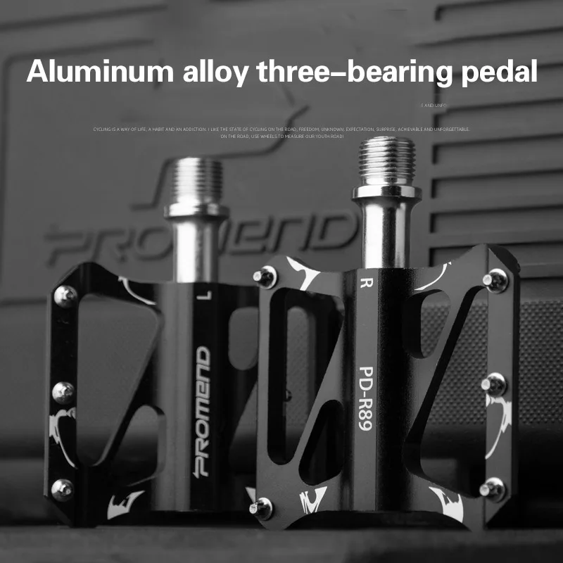 1 пара легкие велосипедные педали из алюминиевого сплава с 3 подшипниками|Педаль