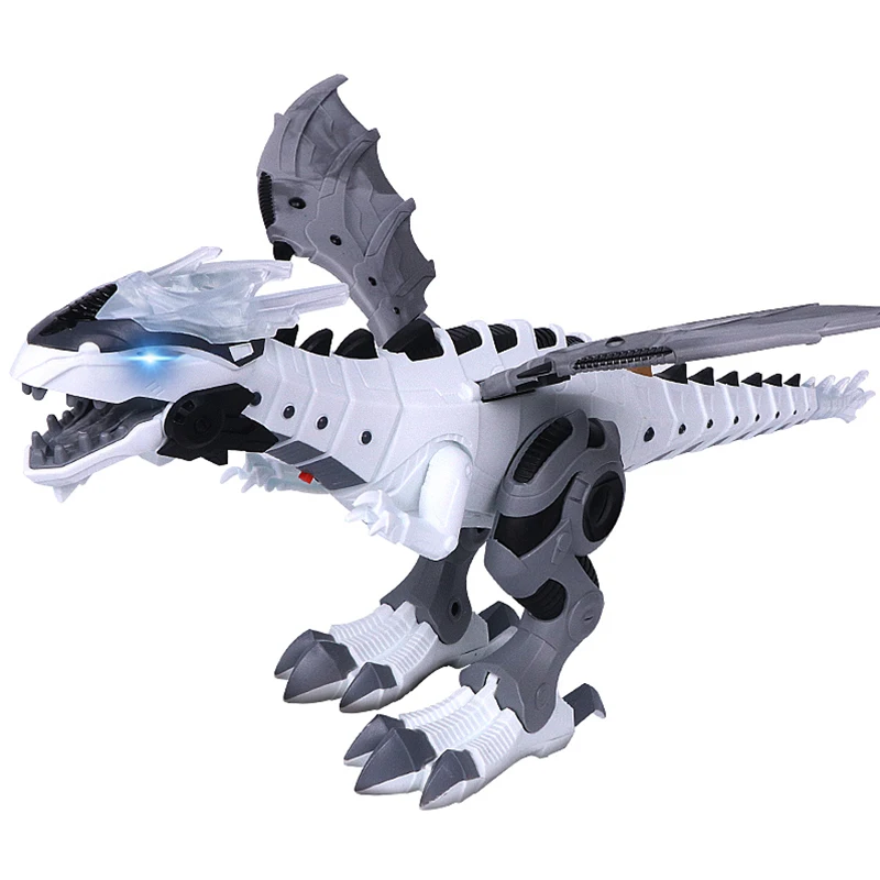 

Spray Mechanical Dinosaurs With Wing Cartoon Electronic Walking Animal Model