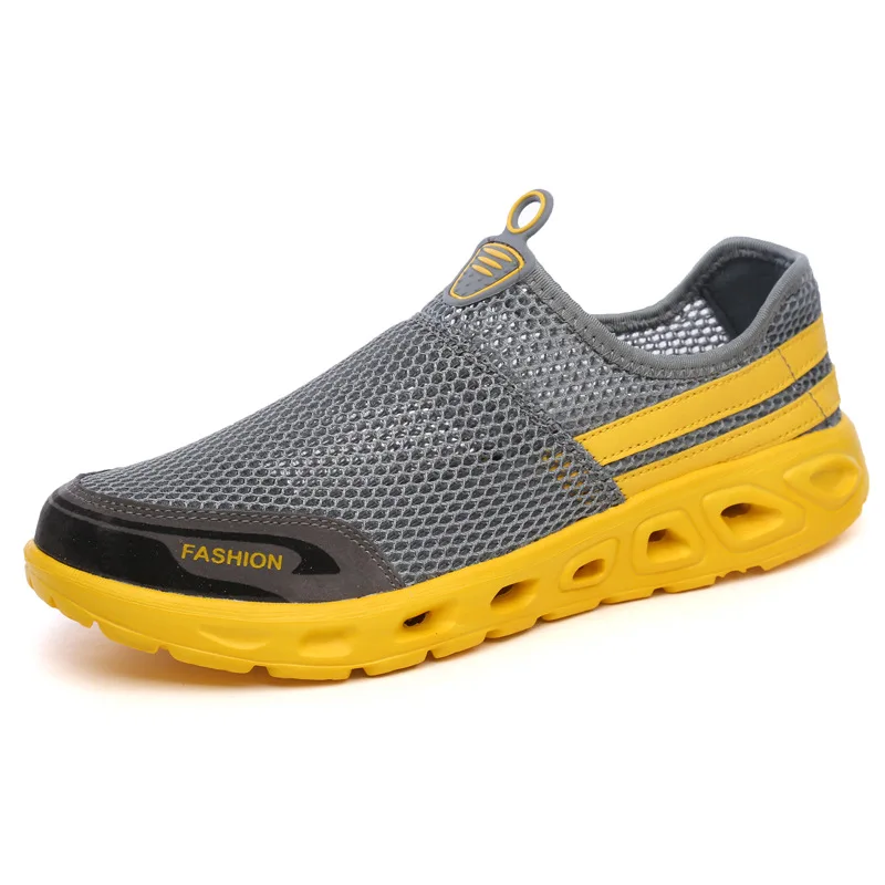 

Summer New Style Breathable Mesh Women's Shoes Pedal Suit Casual Shoes Comfortable Loafers Unisex Couple Shoes