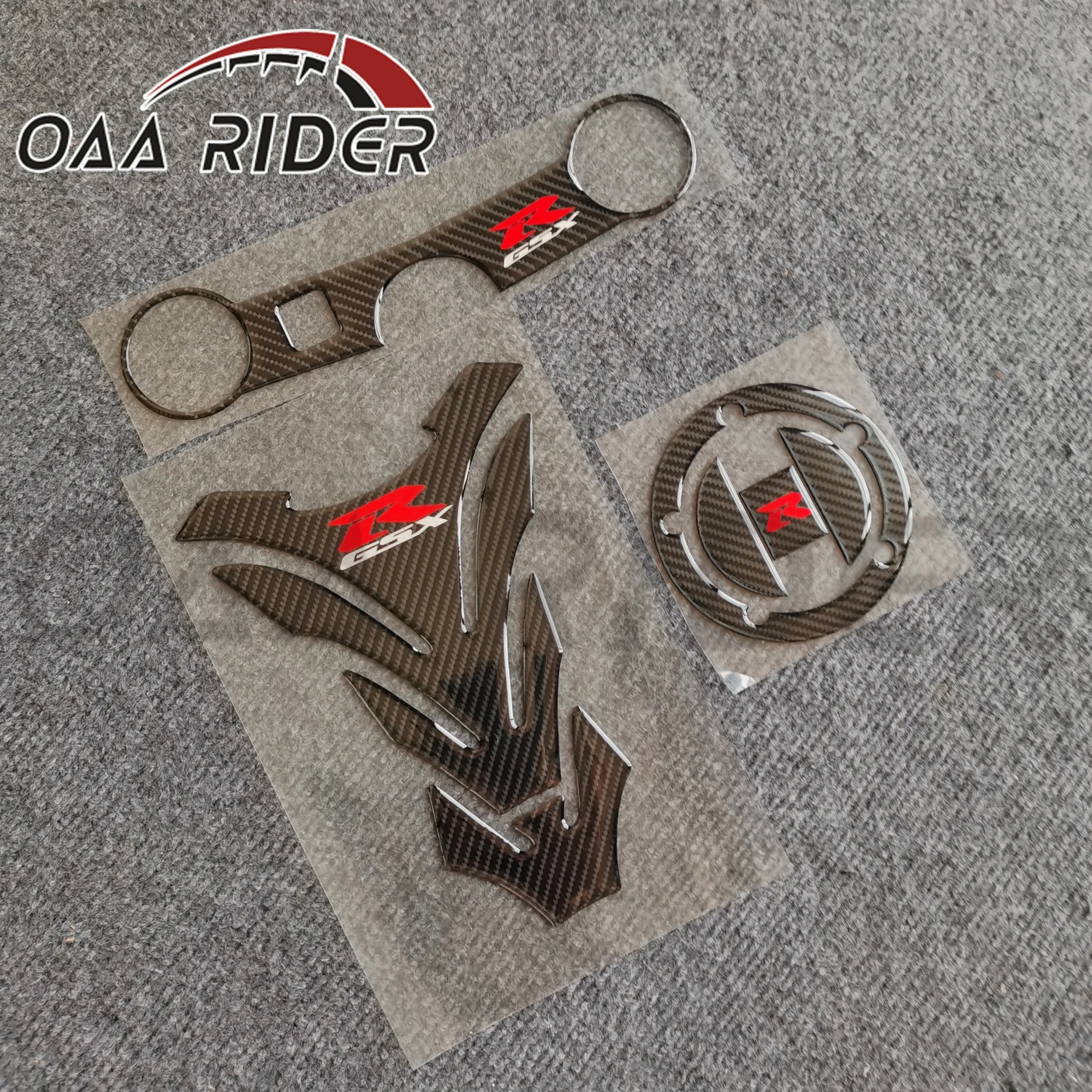 Наклейки для Suzuki GSXR 600 750 2004 2005 K4 K5 GSXR1000 2003 коврик топливного бака крышка газовой