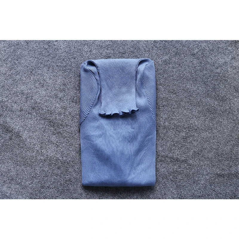 70% натуральный шелк 30% хлопок с высоким воротником водолазка нижняя рубашка