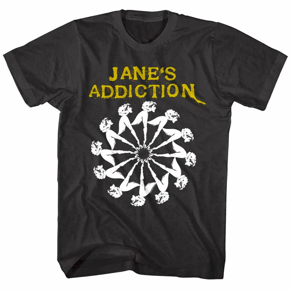 Janes Addiction Lady Wheel Мужская футболка для мужчин и женщин обложки альбома