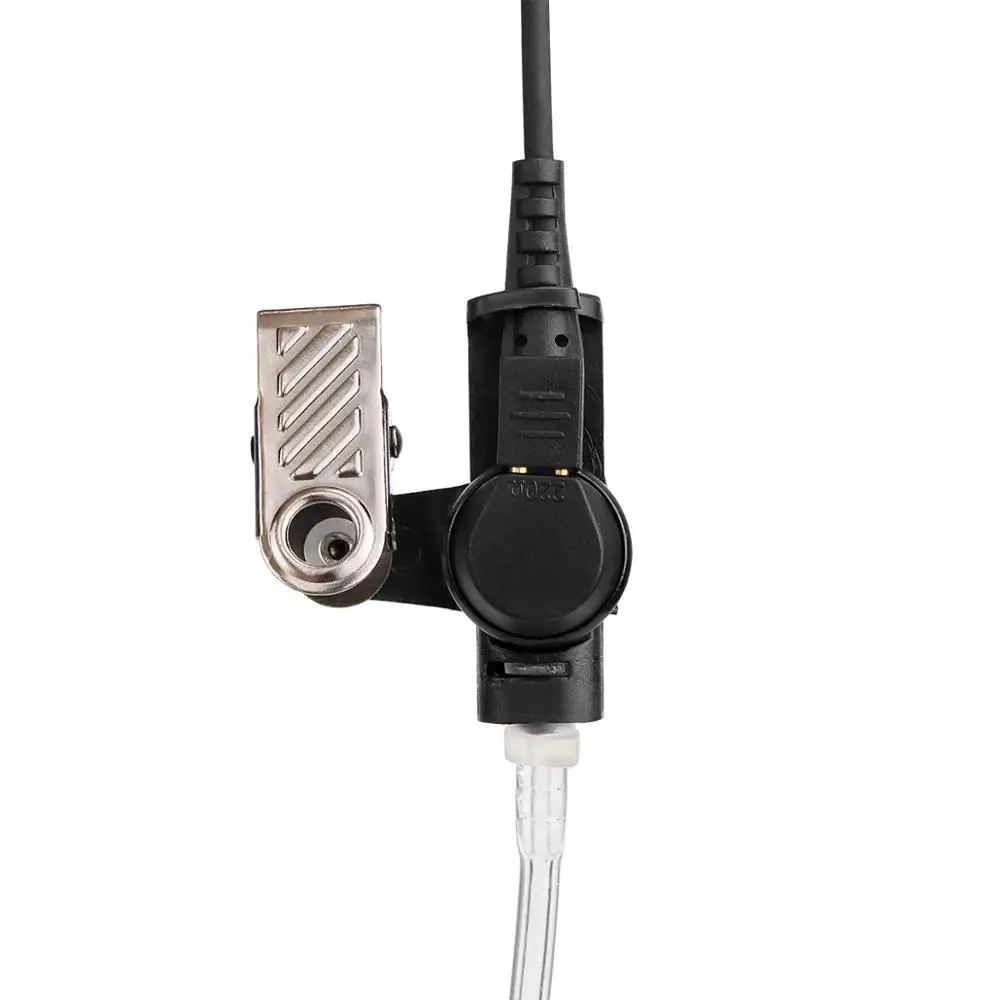 RETEVIS 2 PIN Скрытая Акустическая трубка наушник микрофон для KENWOOD радио QUANSHENG TYT BAOFENG