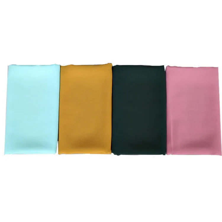 Высококачественный популярный дизайн быстрый чистый цвет пузырьковый шифоновый