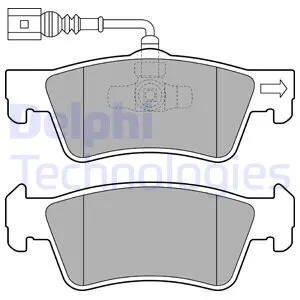 

DELPHI LP2086 BRAKE LINING BACK 03 TOUAREG 16"
