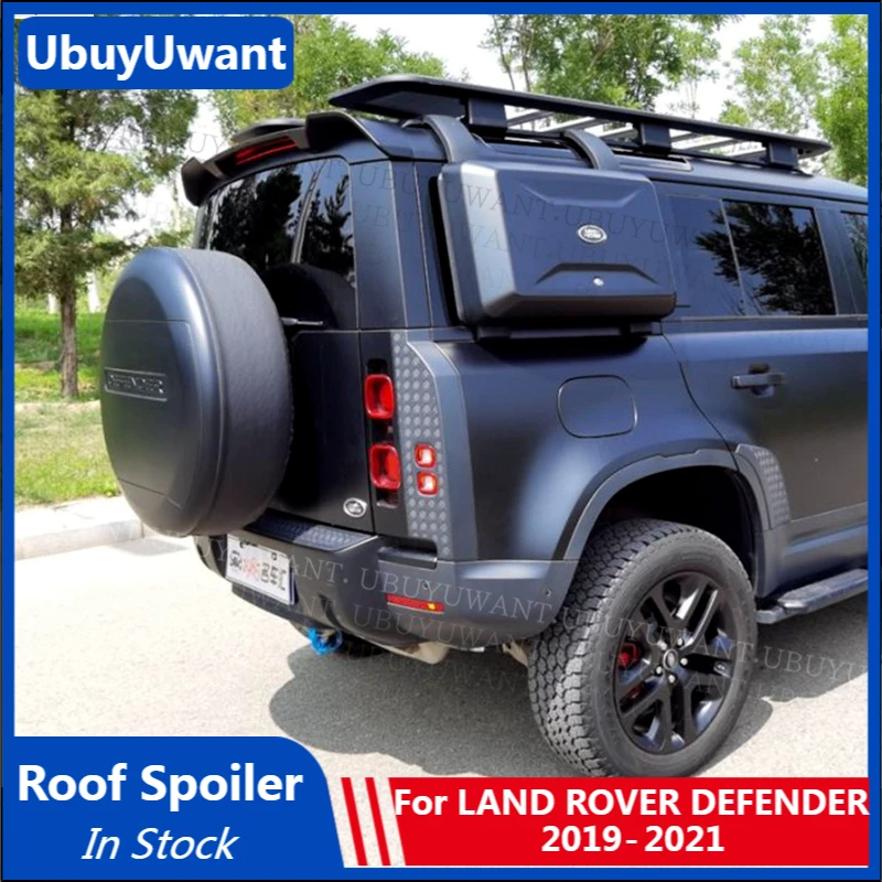 

Car Rear Roof Wing Spoiler for LAND ROVER DEFENDER 2019-2021 High Quality ABS Material Car Rear Wing Decoration Car Accessories