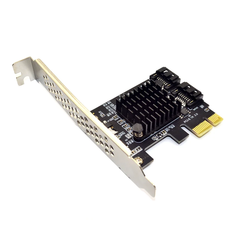 PCI E SATA карта 1X карты Express к 3 0 2 порта 4 6 портов III Гбит/с расширительные адаптеры
