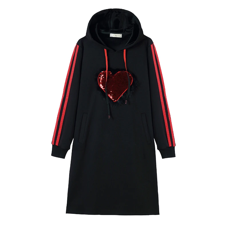 

Oversized sweatshirt hoodie women big size for women 5xl 4xl 3xl black hooded long sleeve tops with pockets korean spring autumn