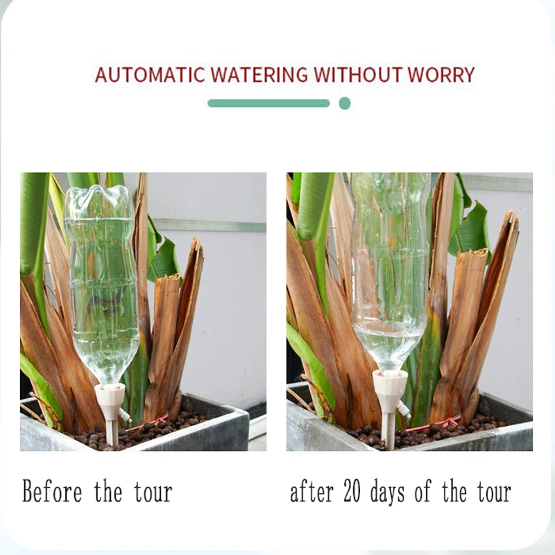 

15pcs 2020 New Automatic Watering Device for Plants Potted Flower Garden Adjustable Water Drip Device Drip Irrigation System