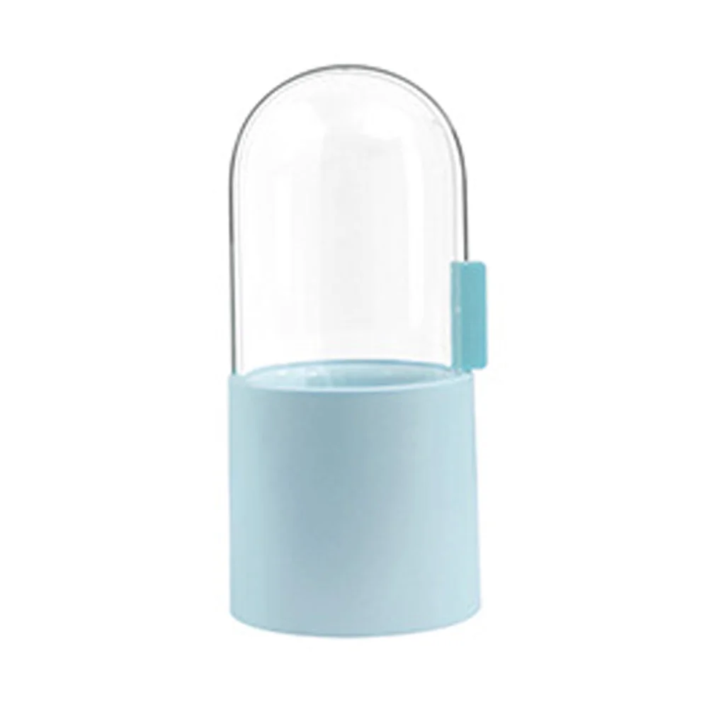 

New Cosmetic Brush Storage Solid Makeup Box Transparent Dust-Proof Pearl Shadow Brush Storage Bucket Makeup Organiser Holder