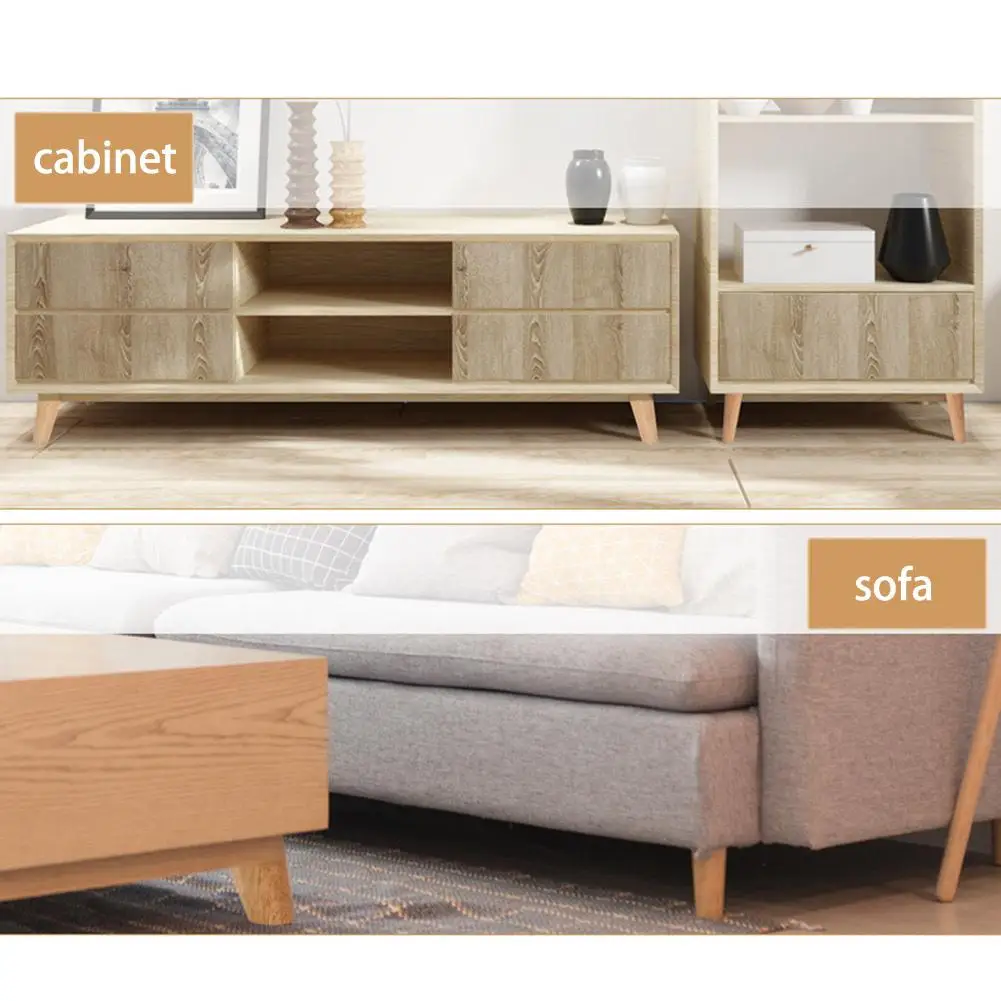 Круглые твердые деревянные ножки для мебели диван сменный коврик ног дивана