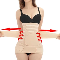 corset 3 in 1 postpartum belly band pregnant women tummy belly polvis belt wrap wait trainer postnatal bandage strap body shaper