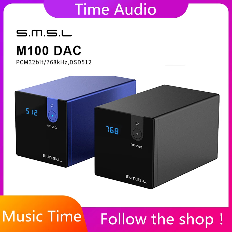 SMSL M100 аудио DAC USB AK4452 Hifi dac декодер DSD512 Spdif Amp XMOS XU208 цифровой усилитель оптический