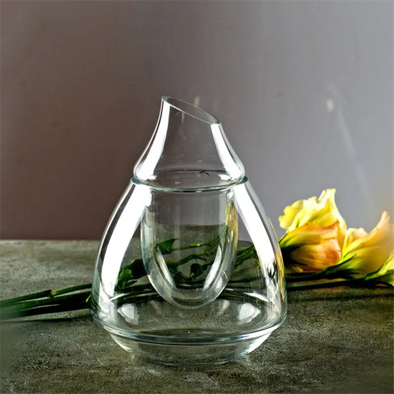 Японский кувшин для льда стеклянный диспенсер ликера сакэ подогреватель вина