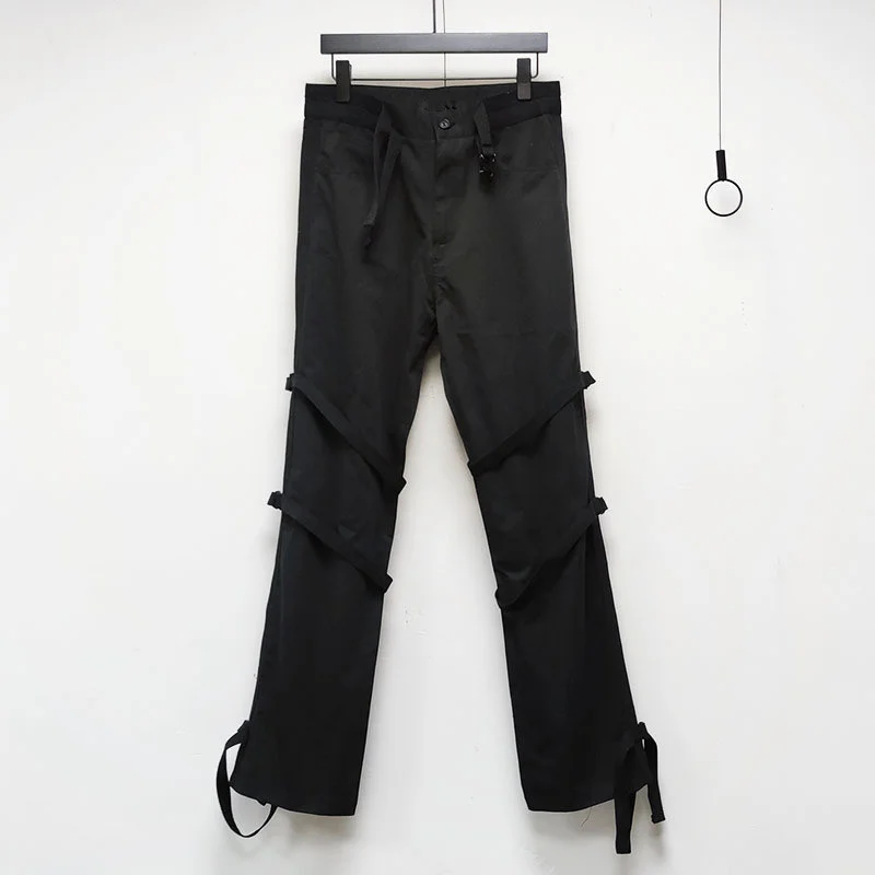 

Брюки-султанки мужские до середины икры, в готическом стиле