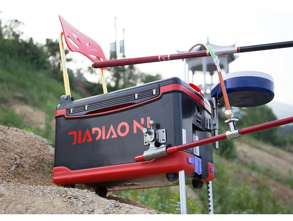 JIADIAONI 30L 5,5 кг Пластиковые Многофункциональные рыболовные снасти коробки Портативный рыболовный ящик сиденье