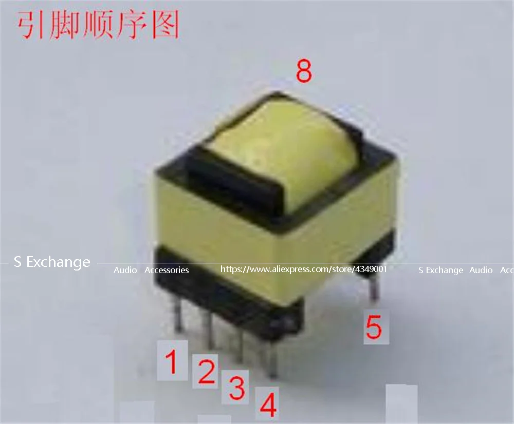 

50pcs/lot EE10-A1 Switching Power Supply High Frequency Transformer 220V to 5-12V Maximum Output 3W