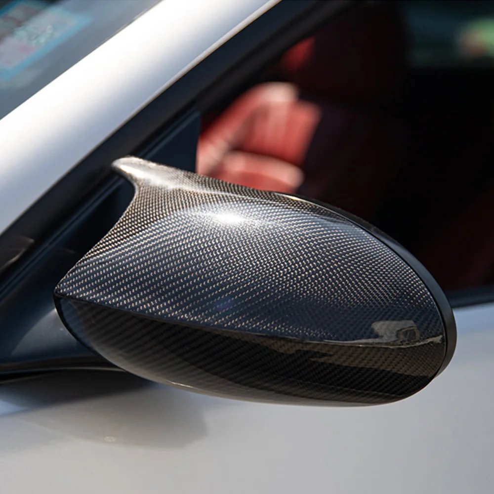 Крышка для зеркала заднего вида из углеродного волокна подходит BMW 3 серии E90 E92 E93