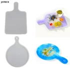 Сервировочная доска, поднос, форма из смолы картина с морской волной, художественная сервировочная тарелка, силиконовые формы для подноса из смолы, эпоксидная смола, украшение для дома, сделай сам