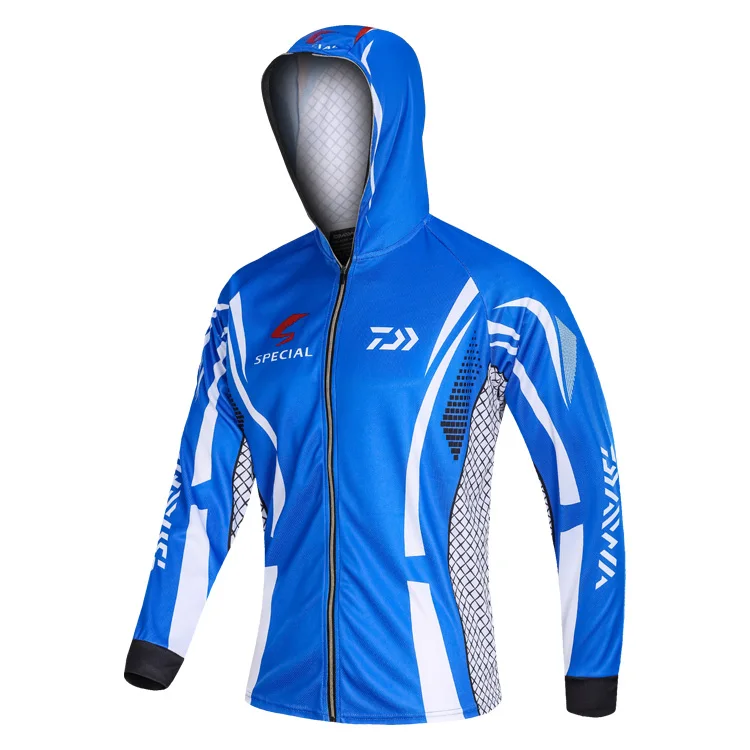 

DAIWA Fishing JerseyShirt Tops Breathable hoodies outdoor Quick-drying Hiking Cycling clothes Jacket sun protection clothing