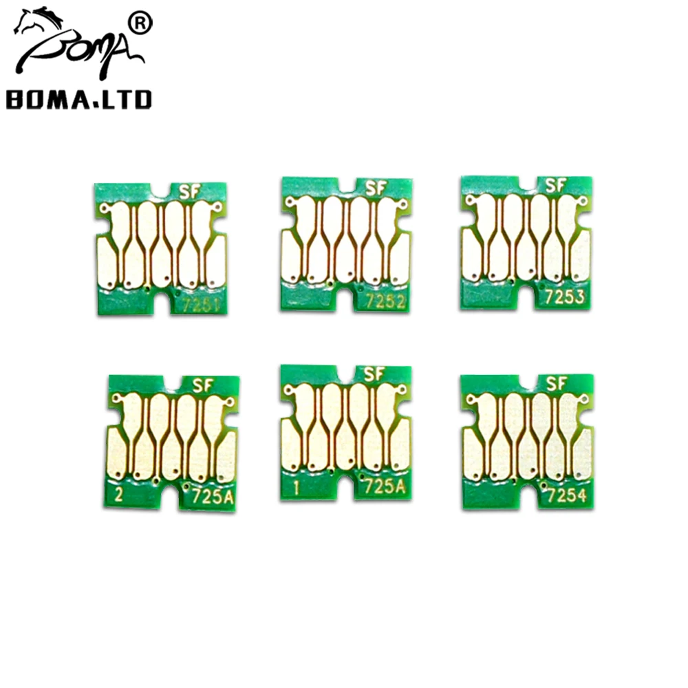 Чернила BOMA.LTD F2000 F2100 для Epson яркий цвет зеркальный принтер T725A T7251-T7254 чип