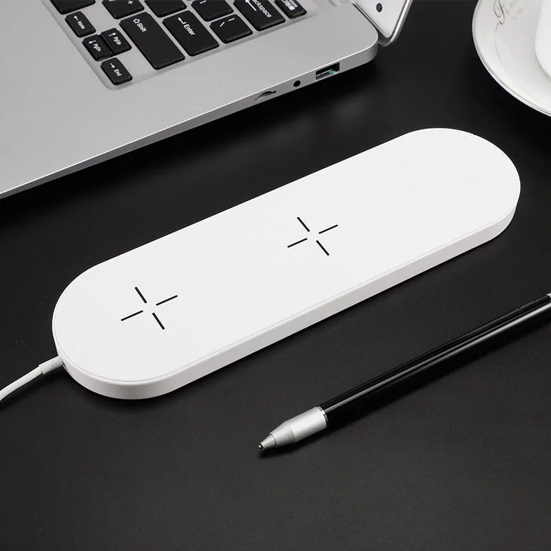 3 in1 Fast qi Wireless Charger Pad For iPhone Xs/XsMax/8/8plus/Xr Charging Station Apple Watch/Airpods | Мобильные телефоны и
