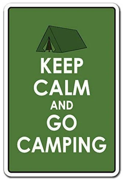 

Keep Calm Go Camping Tin Sign art wall decoration,vintage aluminum retro metal sign,iron painting vintage decoration sign