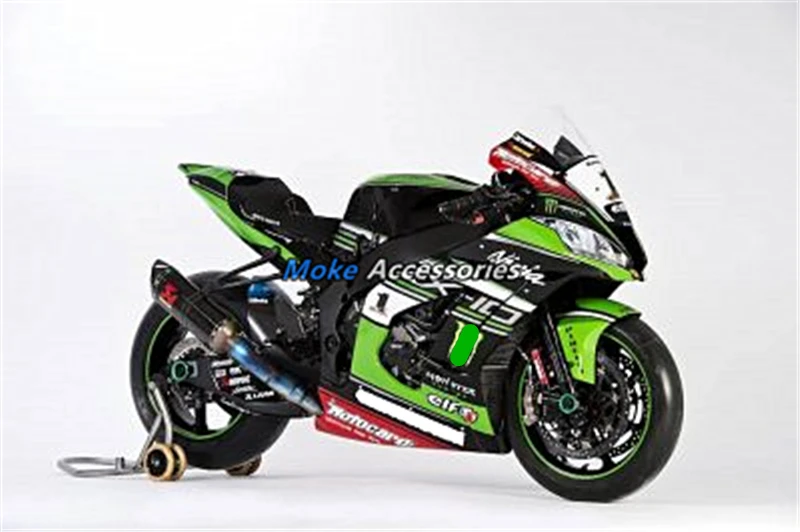 

Motorcycle Fairings Kit Fit For zx-10r 2016 2017 2018 2019 2020 Ninja Bodywork Set High quality ABS injection New Green Black