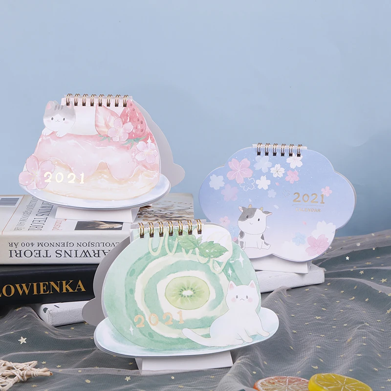 

2021 Lovely Desk Calendar Weekly Daily Monthly Schedule Planner To Do List