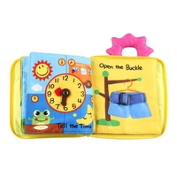 educational baby toys hot infant kids early development cloth books learning education unfolding activity books