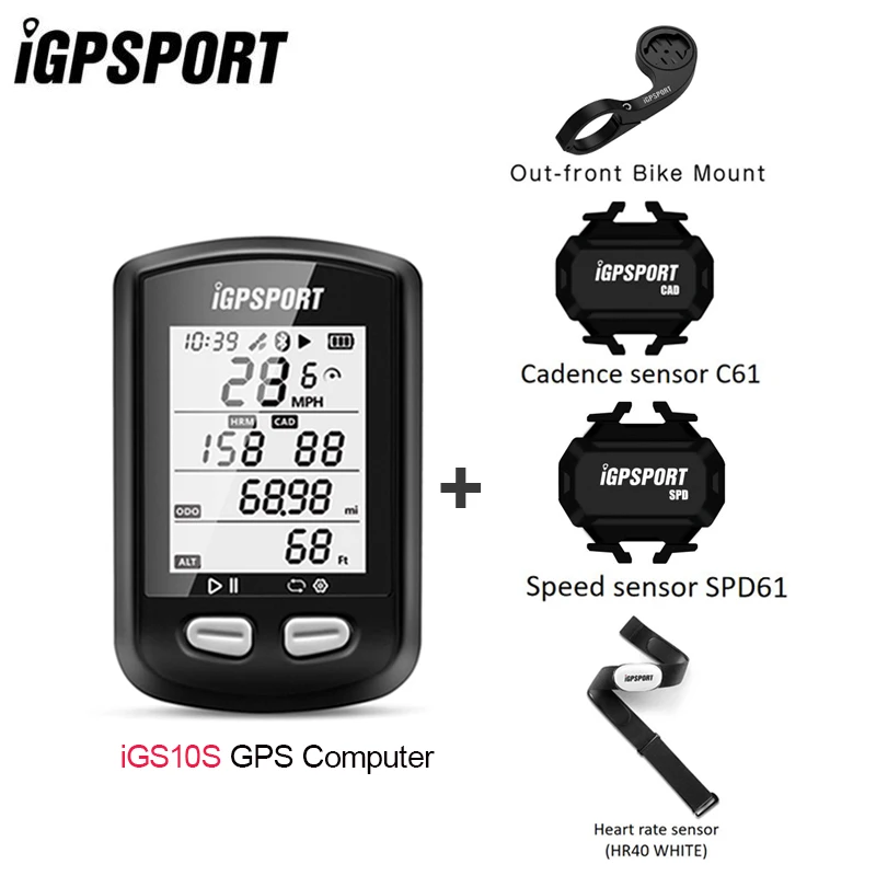 Велосипедный компьютер с GPS портом iGS10S велосипедный навигацией спидометр