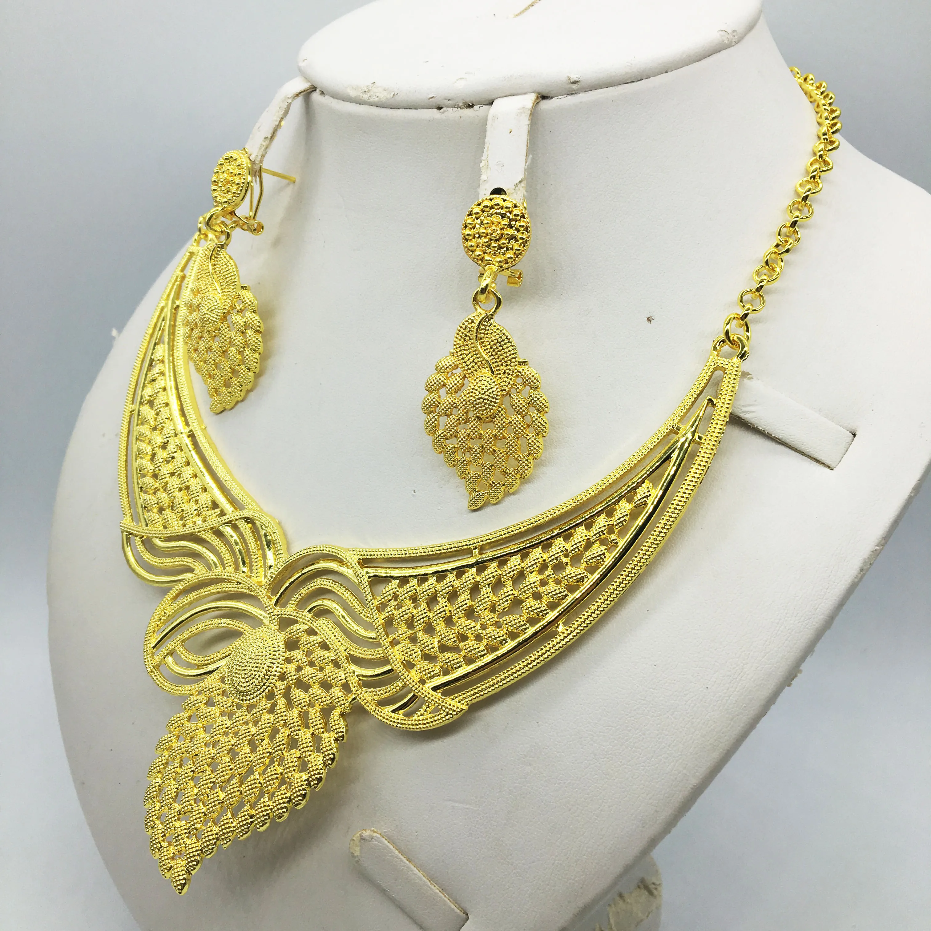 Свадебный подарок нигерийские Свадебные африканские бусы ювелирный набор